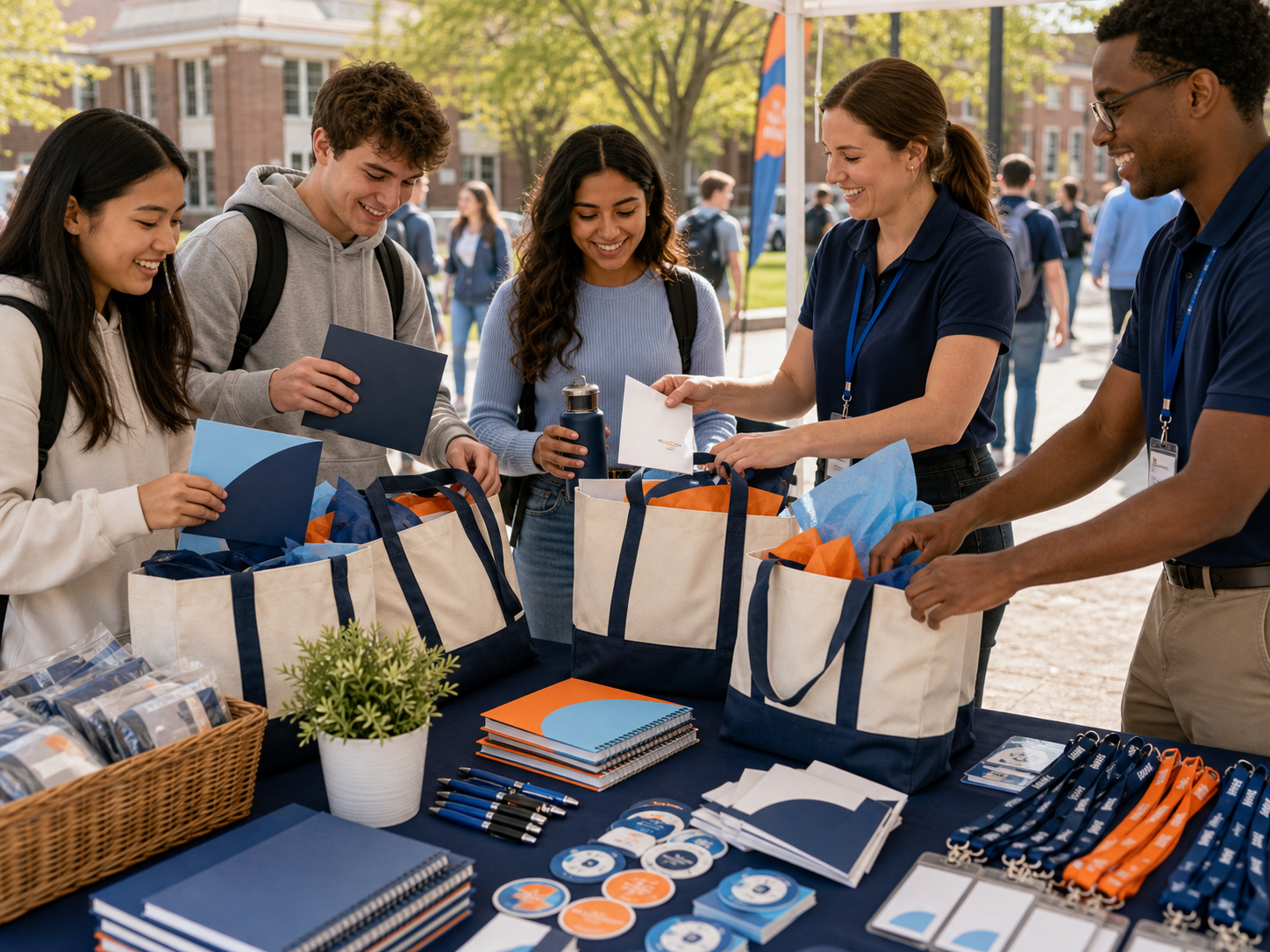 College Orientation Welcome Kits
