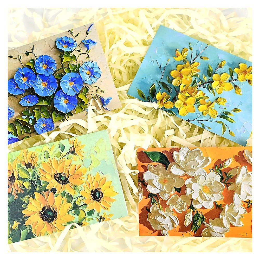 4X6 Blank Stationery Item for Holiday School Office and Event Use