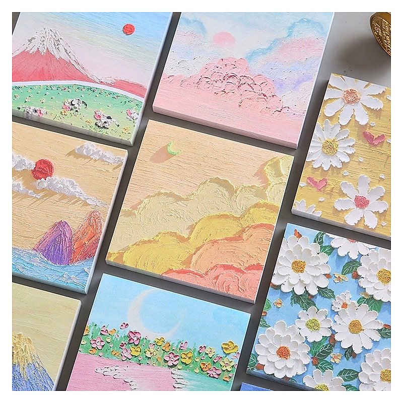 Custom Cute Memo Sticky Notes Pads for School Office Event and Retail Use Edition FN