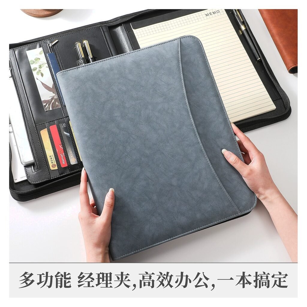 Custom Logo A4 Business Document Folder for School Office Event and Retail Use Storage