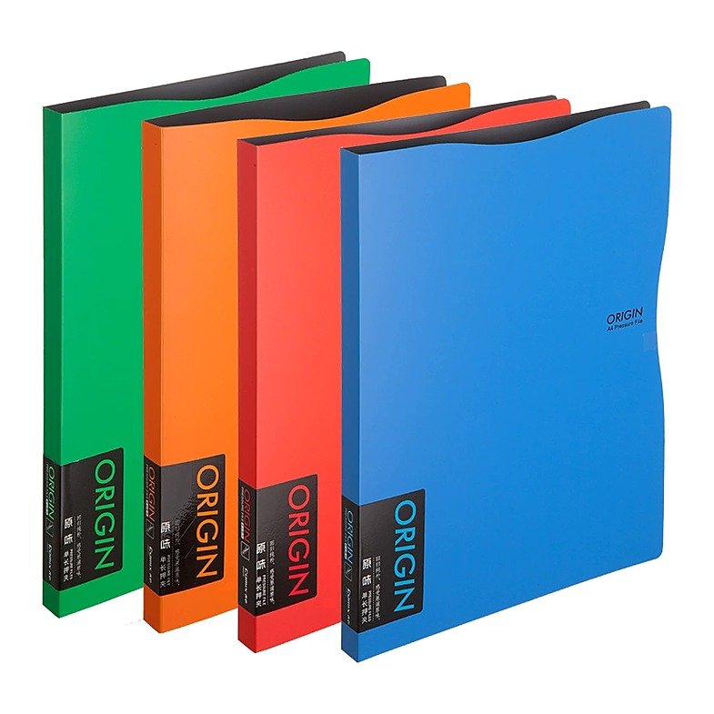 Custom Logo A4 Plastic Storage Clipboard Folder Portfolio for School Office Event and Red
