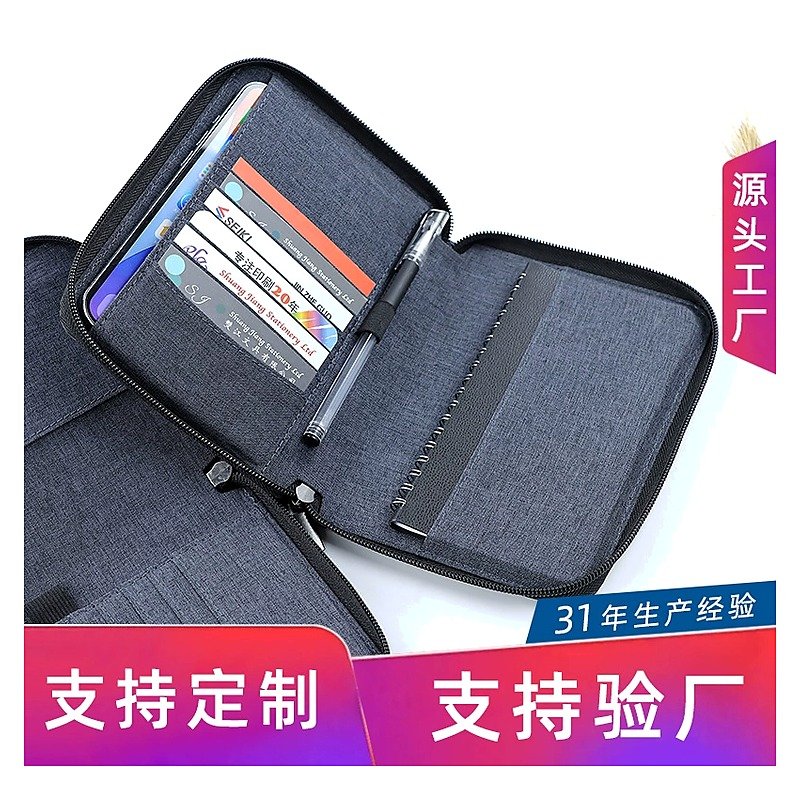 Custom Logo Business Storage Wallet for School Office Event and Retail Use