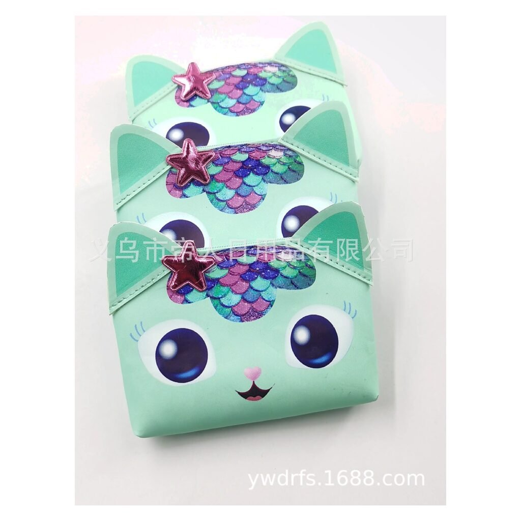 Custom Logo Cartoon Wallet for School Office Event and Retail Use