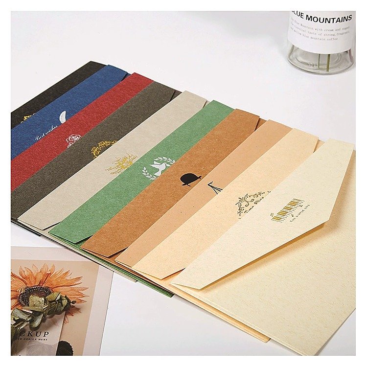 Custom Logo Kraft Paper Vintage Business Stationery Item for School Office Event and Retail