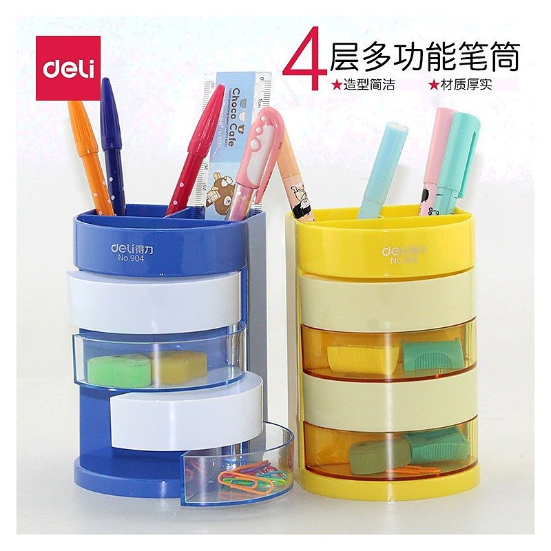 Custom Logo Metal Storage Mesh Desk Pen Holder Organizer for School Office Event and Retail
