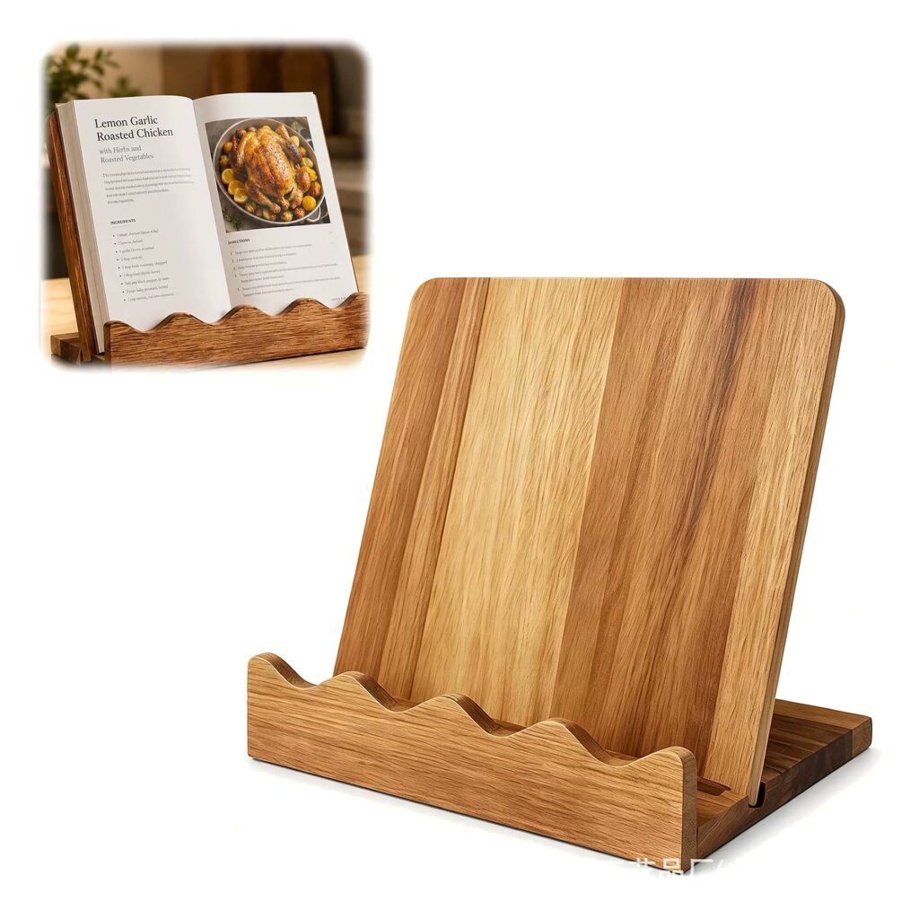 Wood Display Storage Reading Stand for School Office Event and Retail Use Edition HW