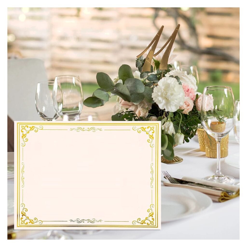 8.5x11 Blank Stationery Item for School Office Event and Retail Use