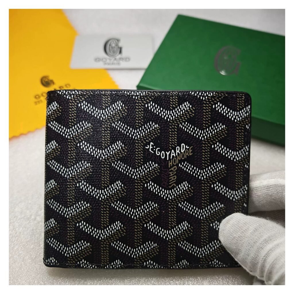 Black Business Card Holder Wallet Case for School Office Event and Retail Use