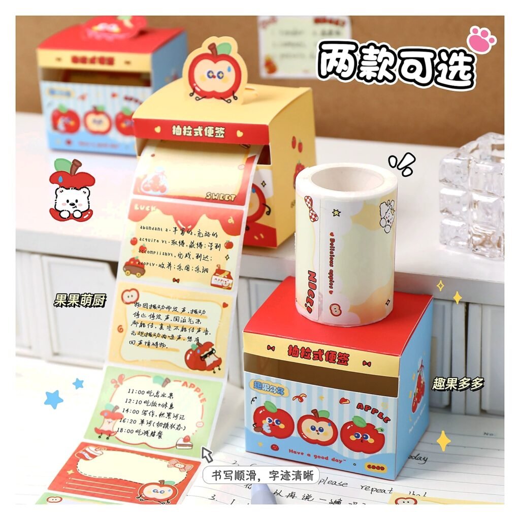 Custom Cartoon Sticky Notes for School Office Event and Retail Use
