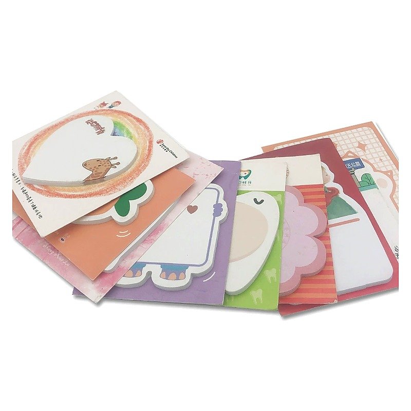 Custom Cute Cartoon Sticky Notes for School Office Event and Retail Use