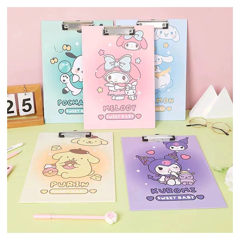 Custom Logo A4 Cute Document Folder for School Office Event and Retail Use
