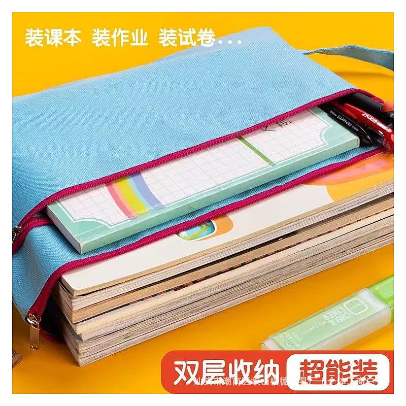 Custom Logo A4 Document Folder for School Office Event and Retail Use