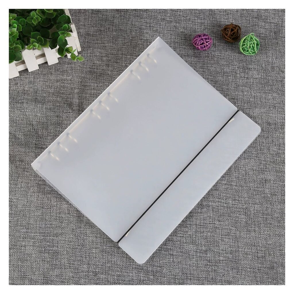 Custom Logo A4 Loose-leaf Document Folder for School Office Event and Retail Use