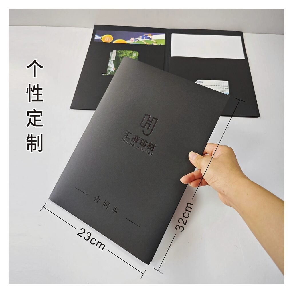 Custom Logo A4 Paper Clipboard Folder Portfolio for School Office Event and Retail Use