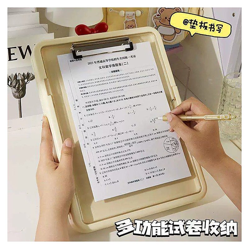 Custom Logo A4 Plastic Clear Document Folder for School Office Event and Retail Use Desktop