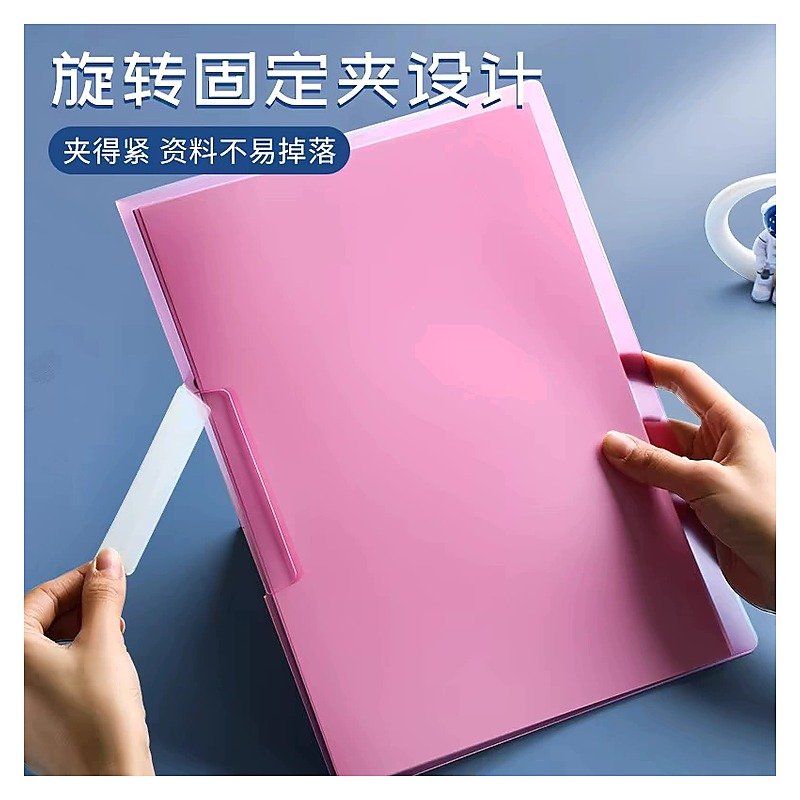 Custom Logo A4 Plastic Clear Document Folder for School Office Event and Retail Use