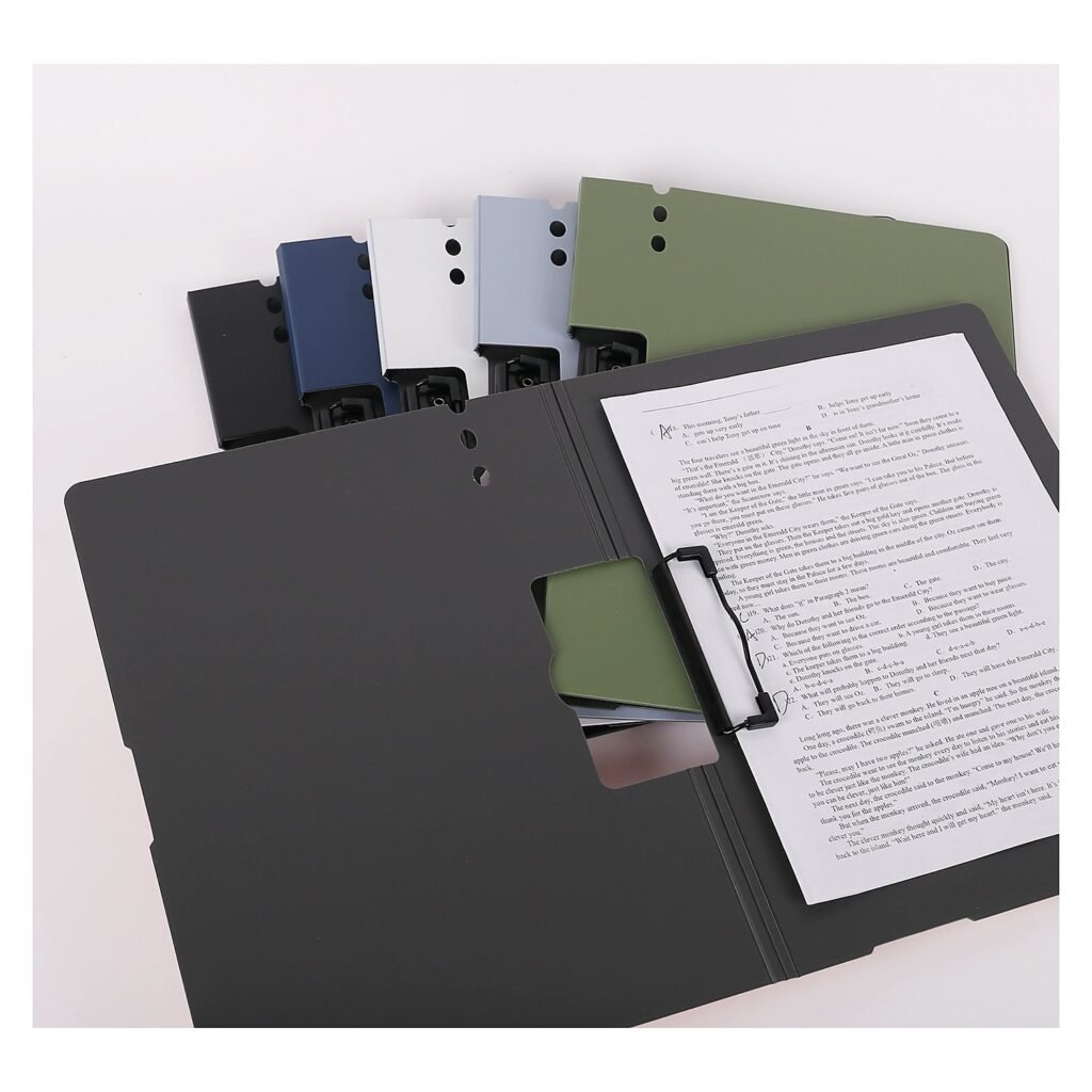 Custom Logo A4 Storage Clipboard Folder Portfolio for School Office Event and Retail Use