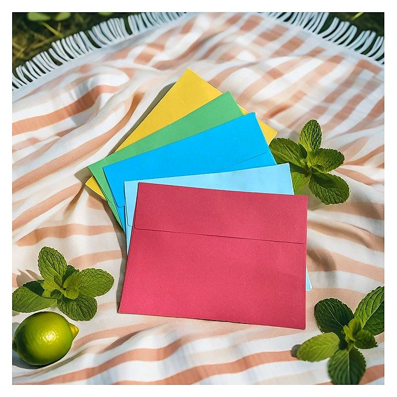Custom Logo A7 Kraft Paper Thick Stationery Item for School Office Event and Retail Use