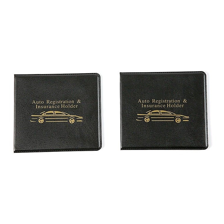 Custom Logo Black Business Wallet for School Office Event and Retail Use