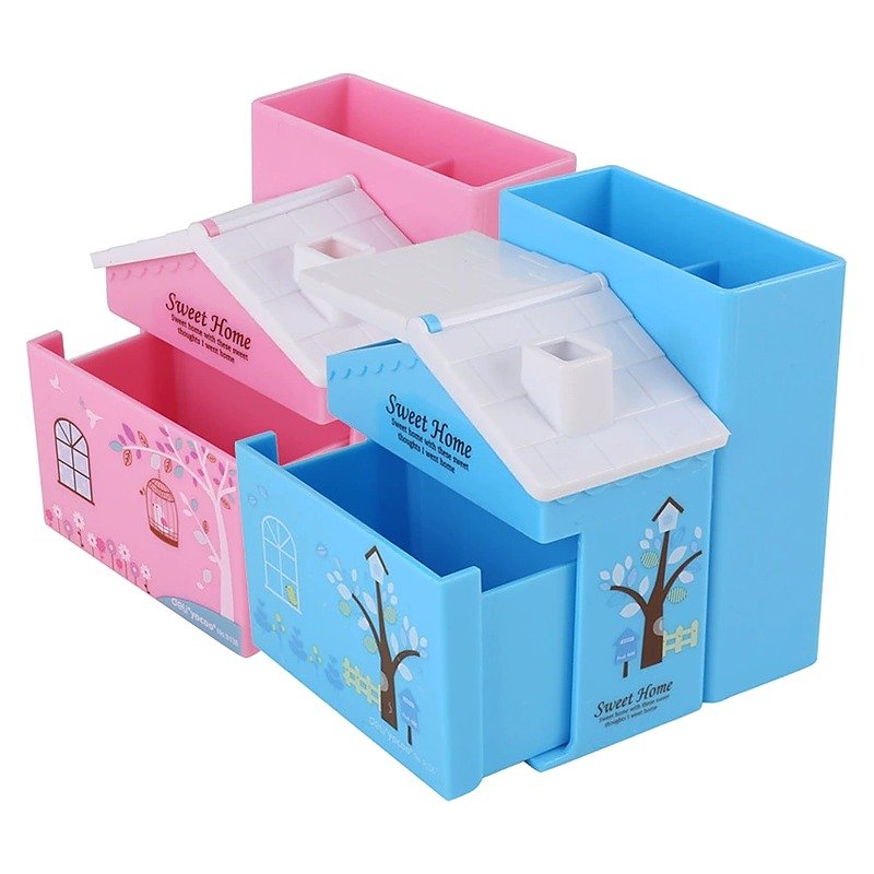 Custom Logo Metal Storage Mesh Desk Pen Holder Organizer for School Office Event and Retail