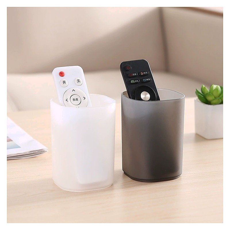 Custom Logo Minimalist Clear Desk Pen Holder Organizer for School Office Event and Retail Use