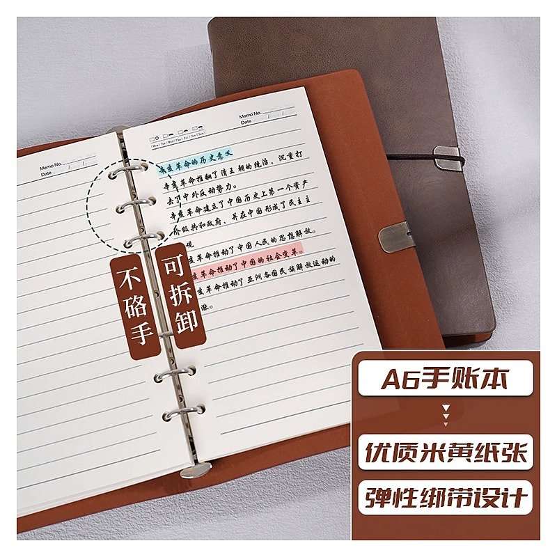 Planner Loose-leaf Notebook A5