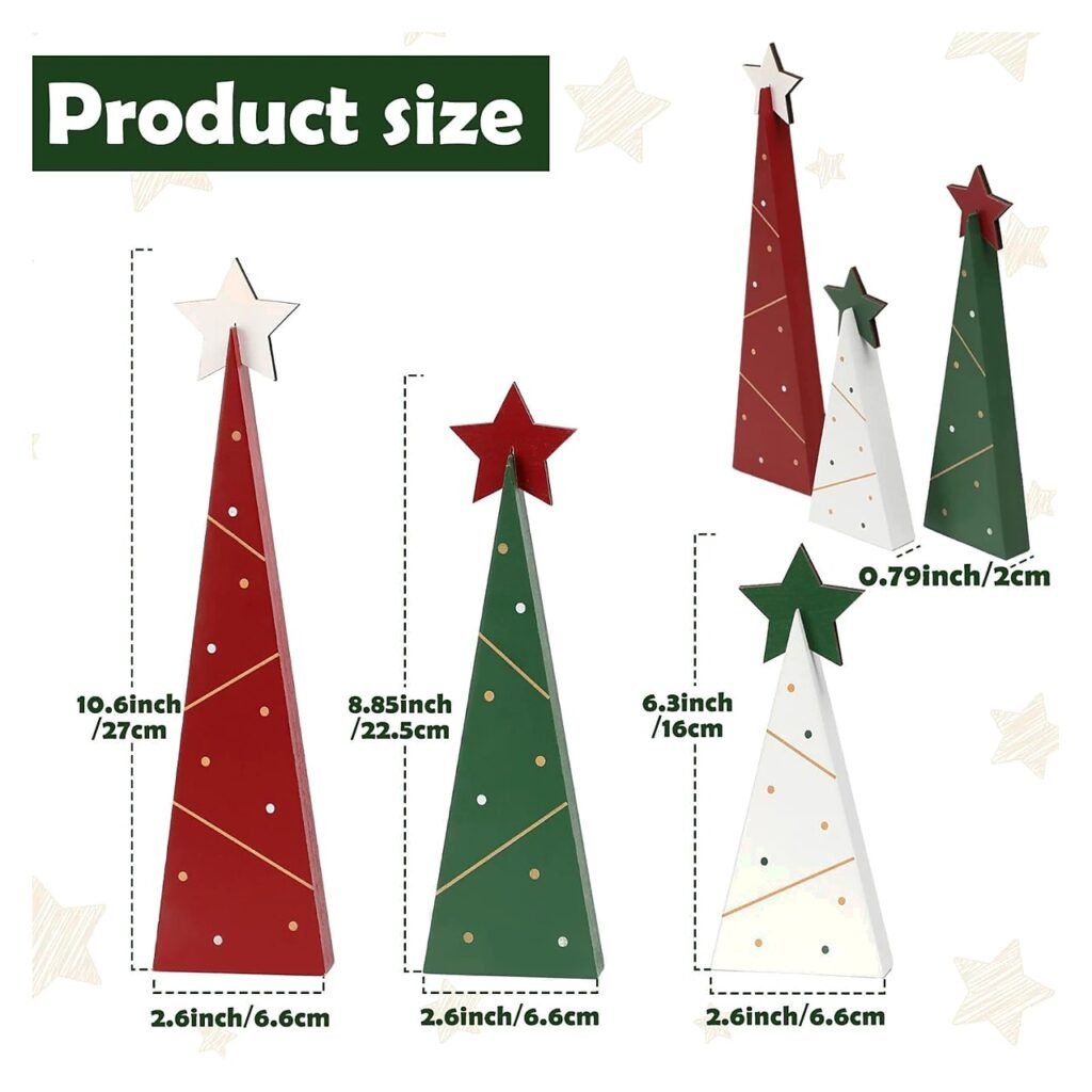Wood Desktop Stationery Item for Holiday School Office and Event Use