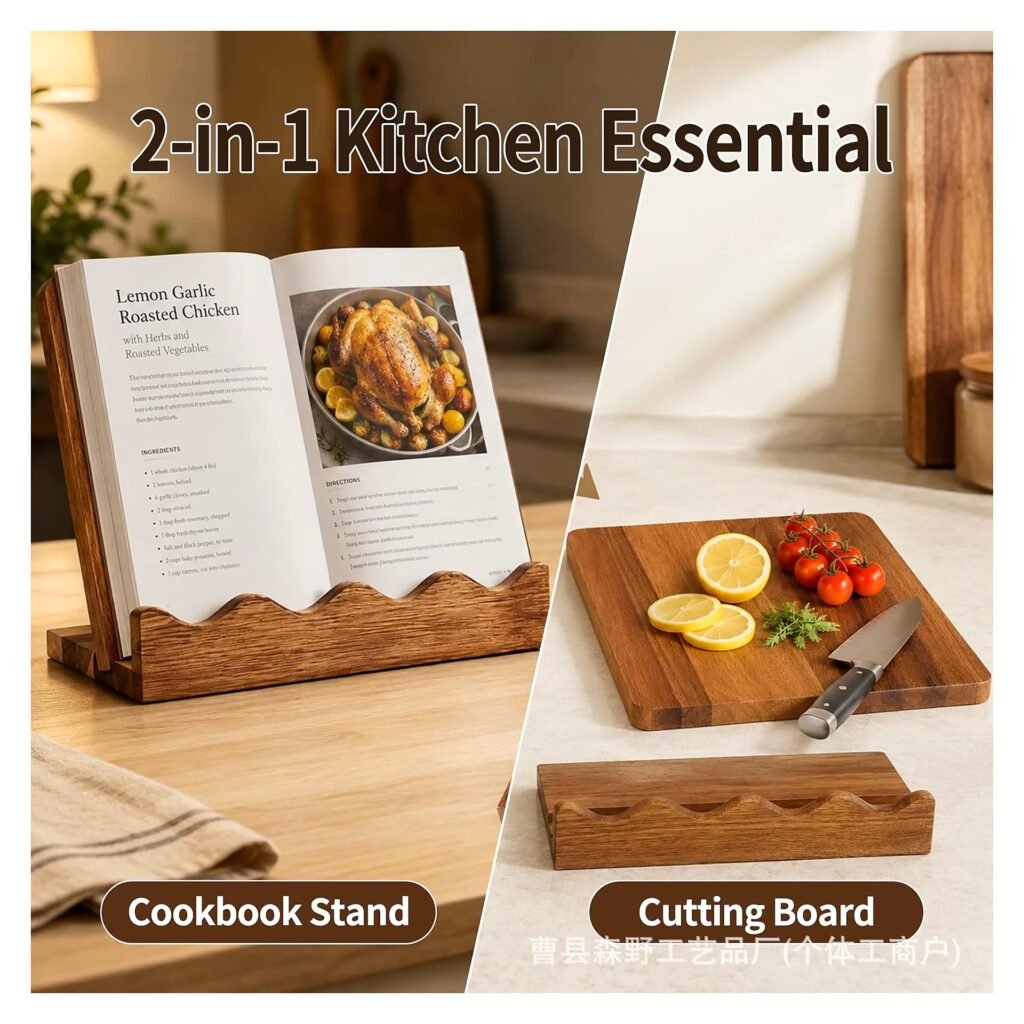 Wood Display Storage Reading Stand for School Office Event and Retail Use Edition HW