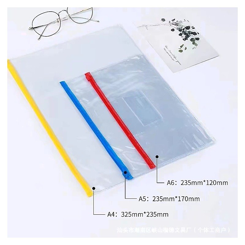 A4 PVC Document Folder for School Office Event and Retail Use