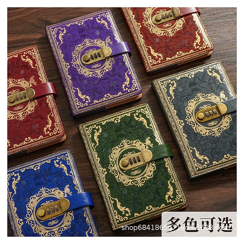 A5 Password Lock Gift Set Quote_based for Gift School and Office Use