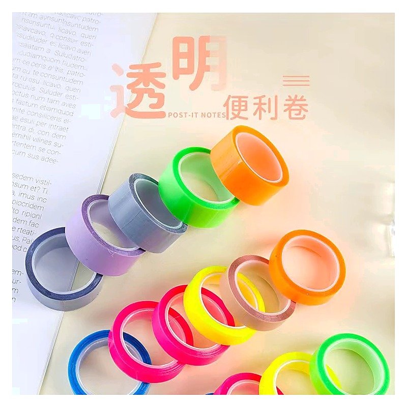 Custom Clear Sticky Notes for School Office Event and Retail Use Edition GD