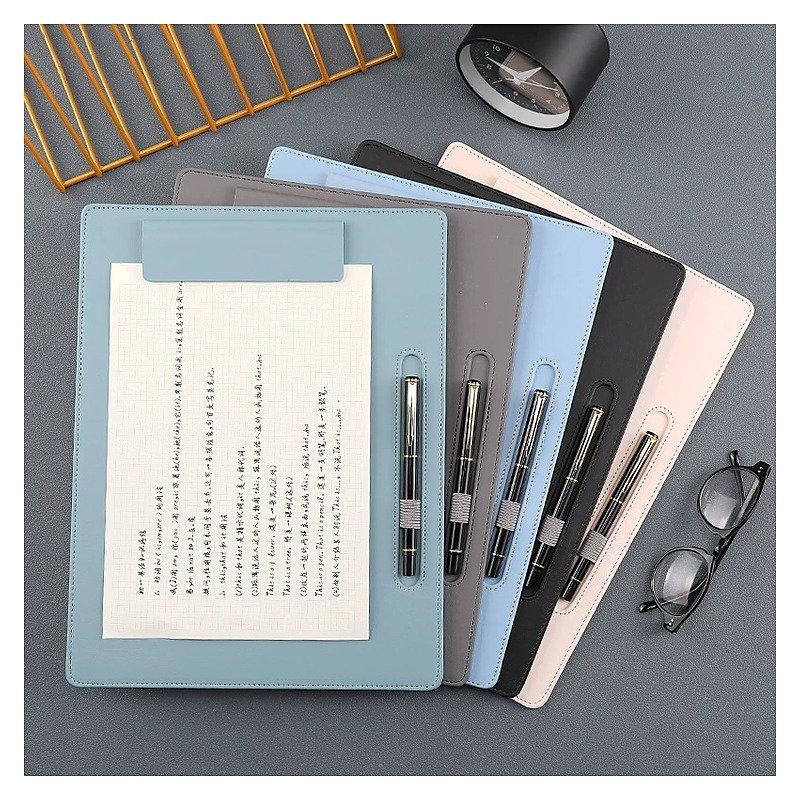 Custom Logo A4 Magnetic Clipboard Folder Portfolio for School Office Event and Retail Use