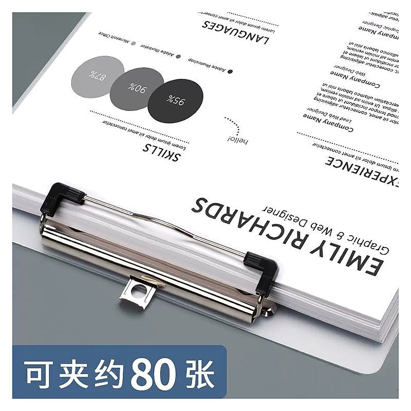 Custom Logo A4 Plastic Clear Document Folder for School Office Event and Retail Use Edition ED