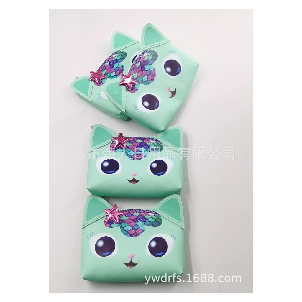 Custom Logo Cartoon Wallet for School Office Event and Retail Use