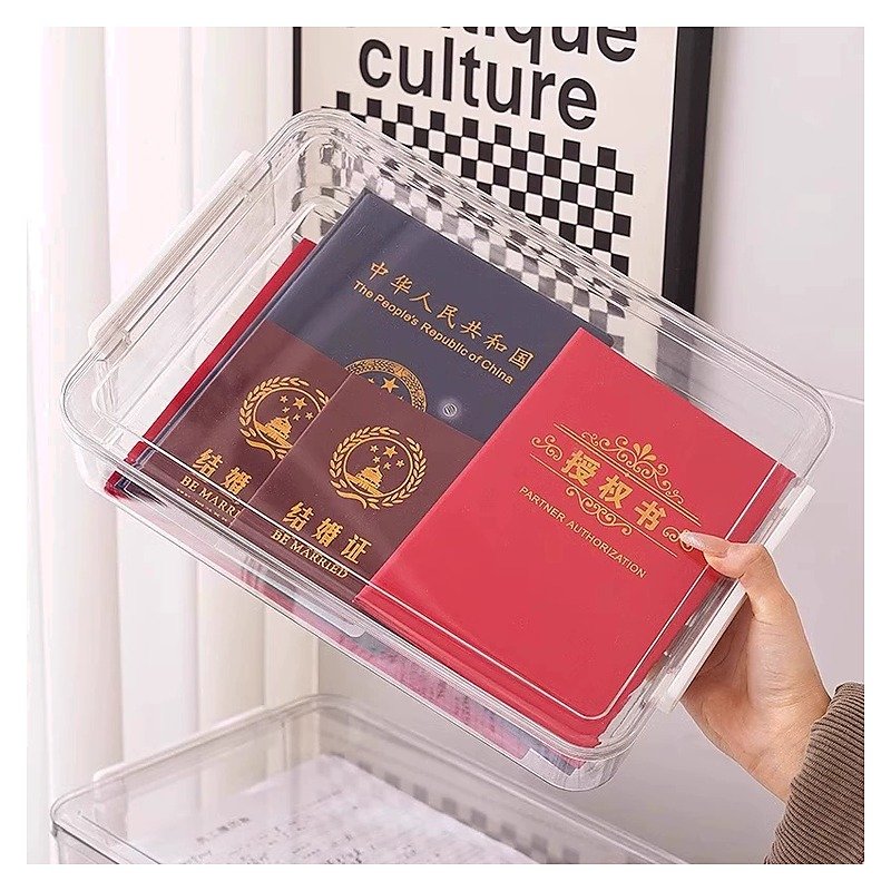 Custom Logo Clear Storage Bookends for School Office Event and Retail Use