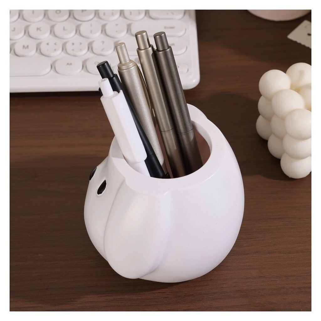 Custom Logo Cute Desktop Desk Pen Holder Organizer for School Office Event and Retail Use