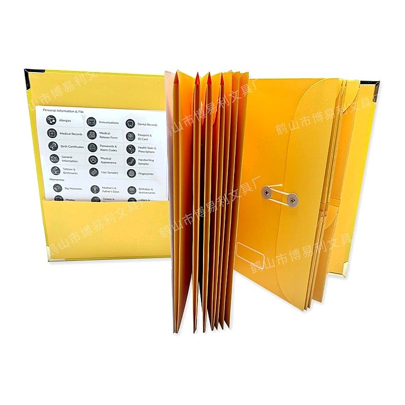 Custom Logo Document Folder for School Office Event and Retail Use Edition DS