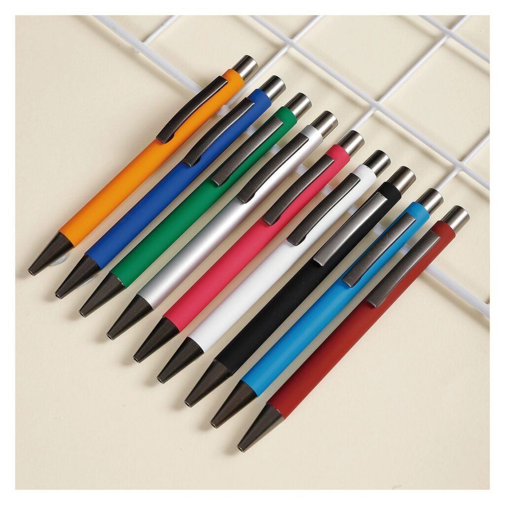 Custom Logo Metal Business Ballpoint Pen for School Office Event and Gift Use