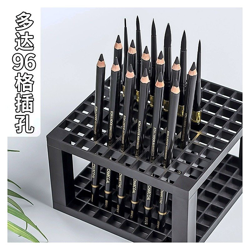 Custom Logo Plastic Storage Desk Pen Holder Organizer for School Office Event and Retail Use