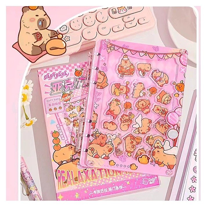 Planner Loose-leaf Notebook Acrylic