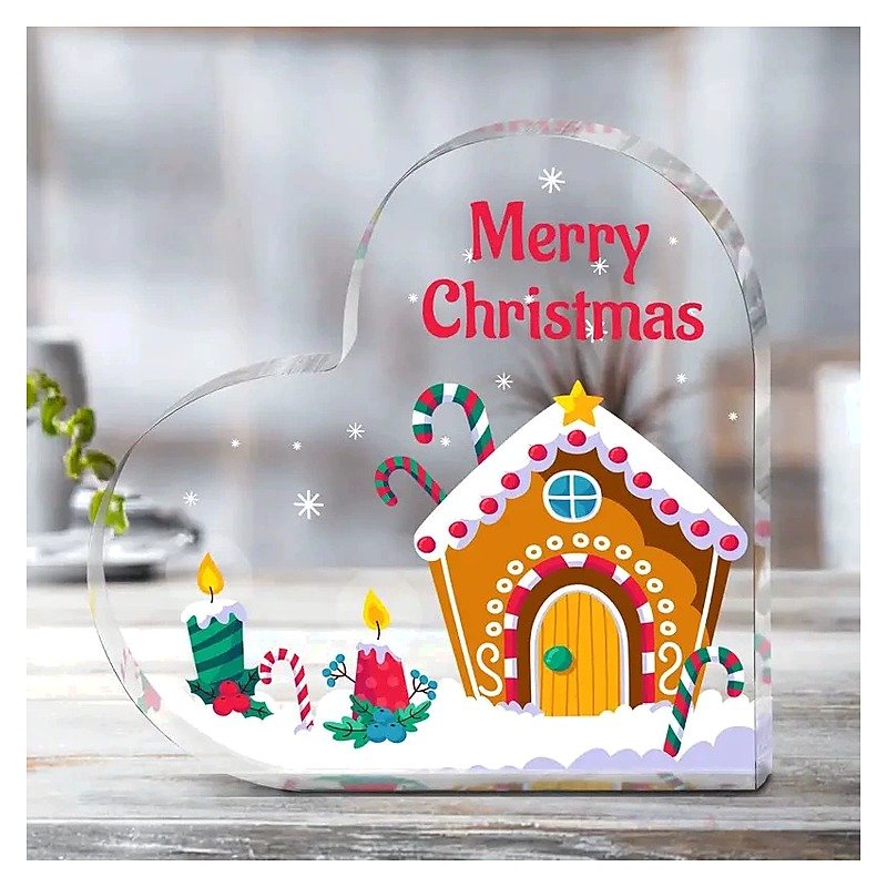 Acrylic Seasonal Decoration & Ornament for Holiday School Office and Event Use