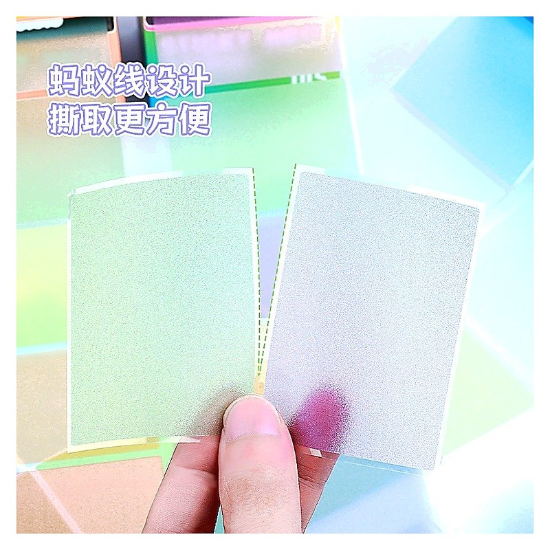 Custom Clear Sticky Notes for School Office Event and Retail Use