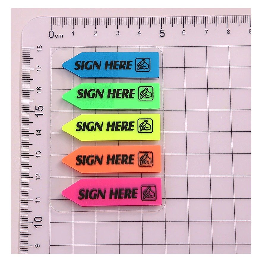 Custom Cute Cartoon Indexsticky Notes Tabs for School Office Event and Retail Use