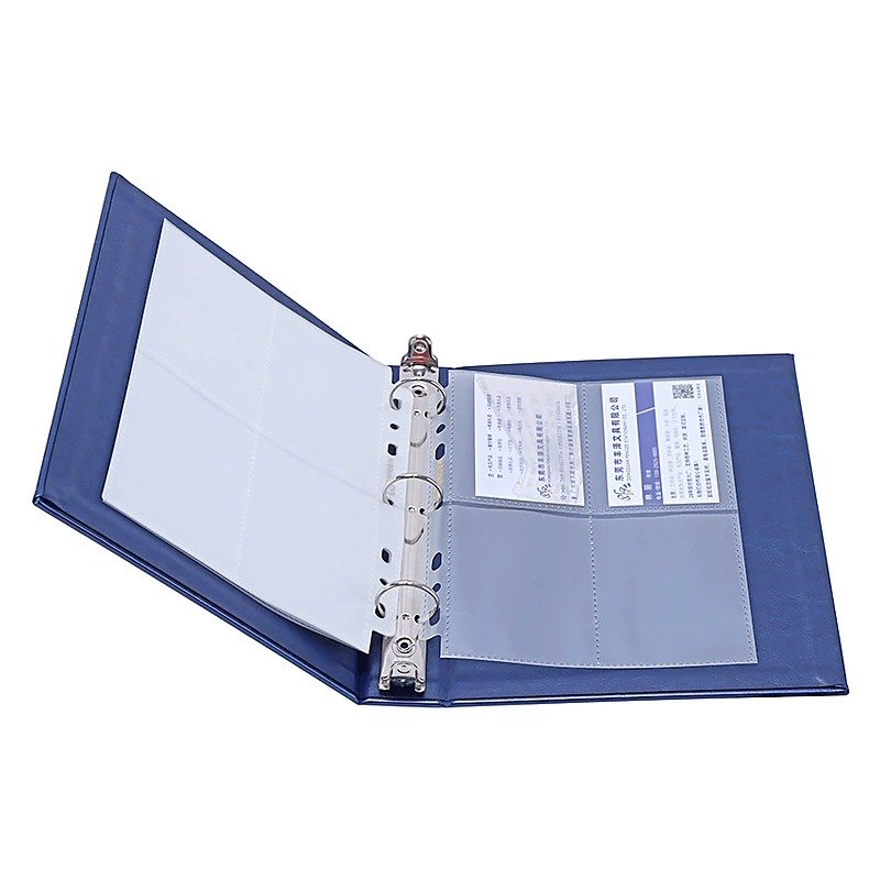 Custom Logo A4 Loose-leaf Document Folder for School Office Event and Retail Use Business