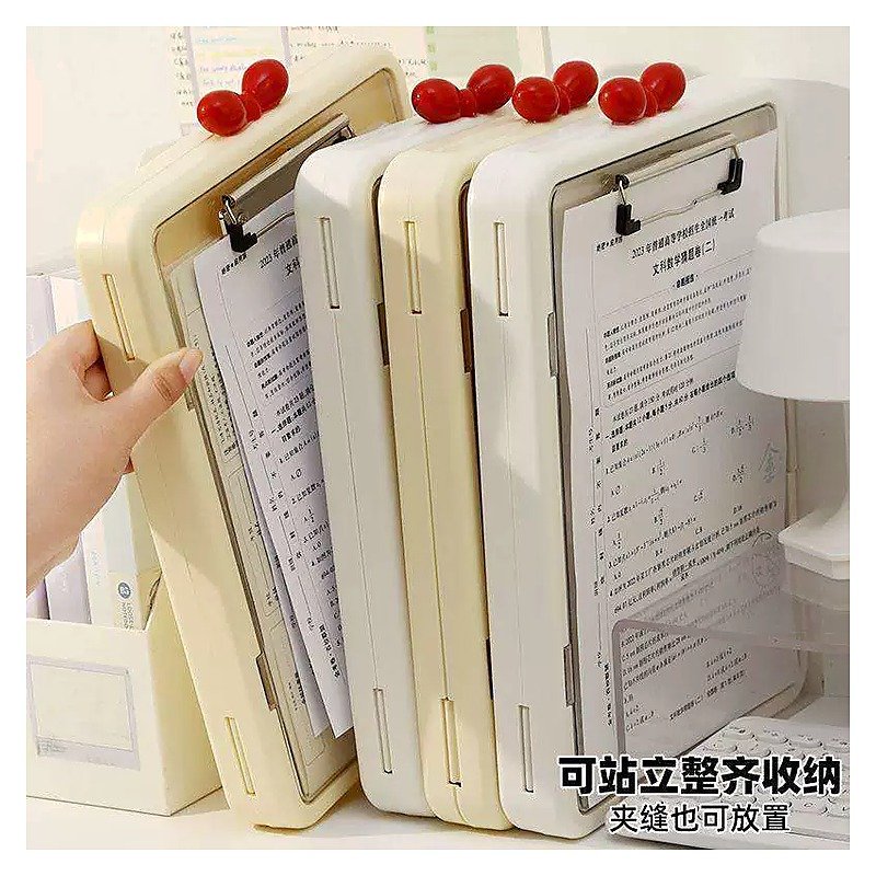 Custom Logo A4 Plastic Clear Document Folder for School Office Event and Retail Use Desktop