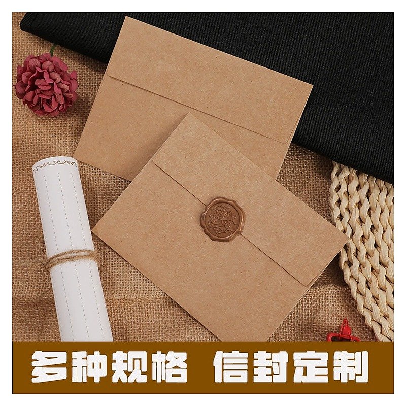 Custom Logo A7 Kraft Paper Thick Stationery Item for School Office Event and Retail Use