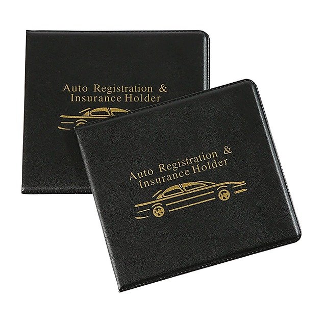Custom Logo Black Business Wallet for School Office Event and Retail Use