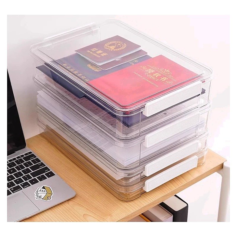 Custom Logo Clear Storage Bookends for School Office Event and Retail Use