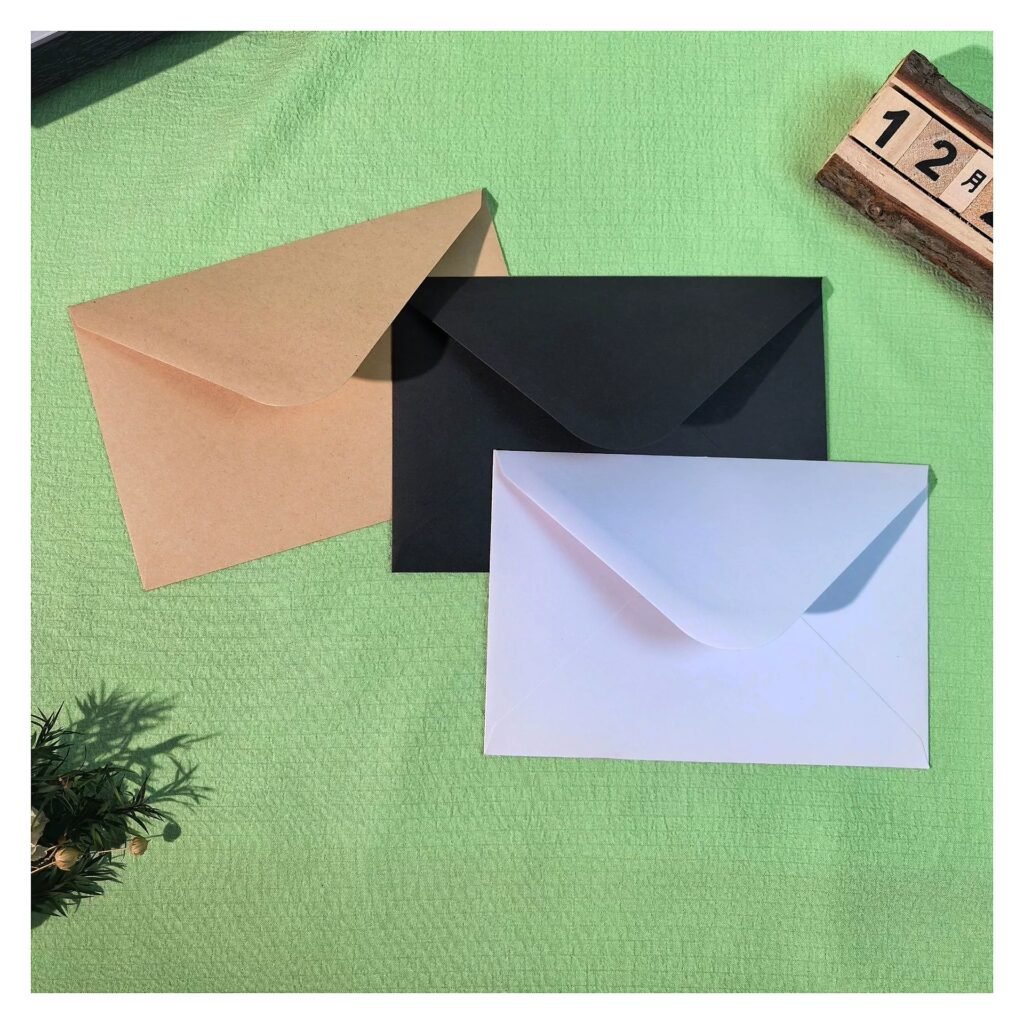 Custom Logo Kraft Paper Blank Stationery Item for School Office Event and Retail Use