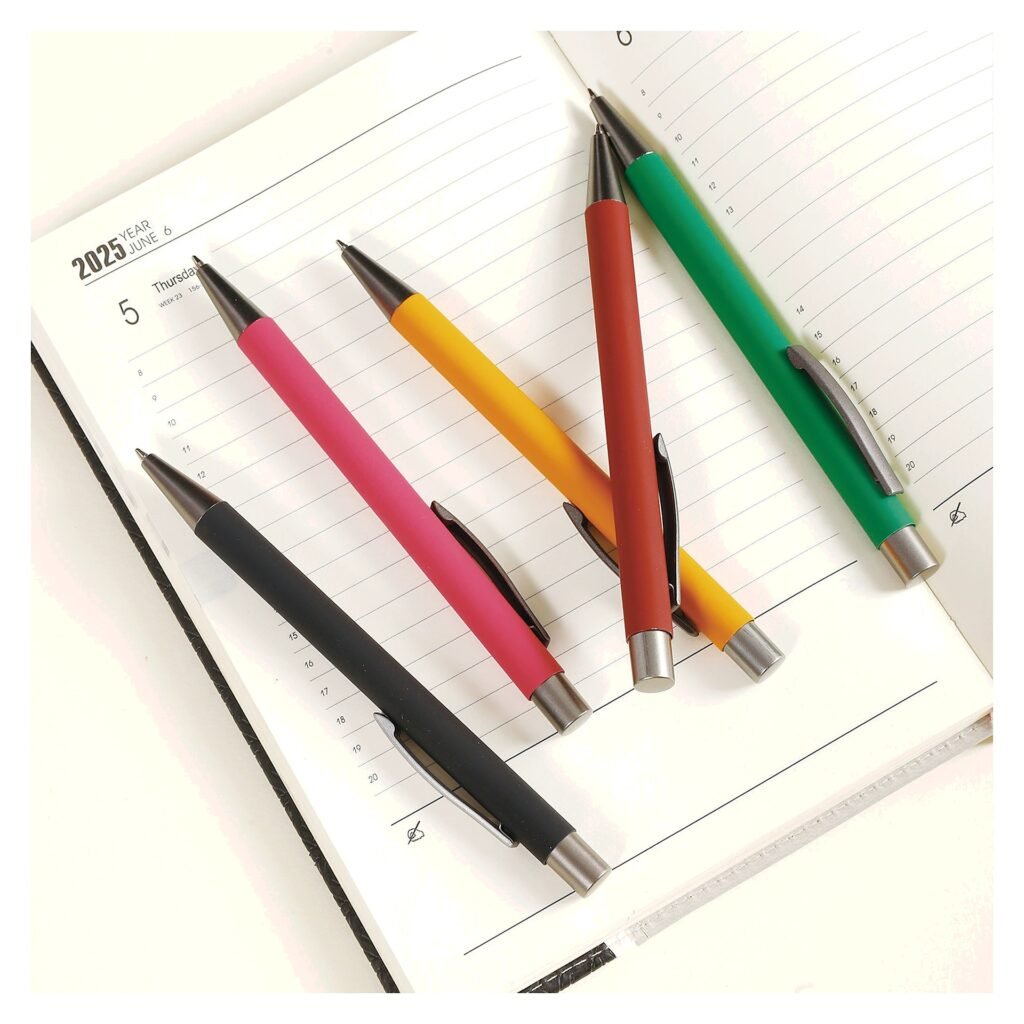 Custom Logo Metal Business Ballpoint Pen for School Office Event and Gift Use